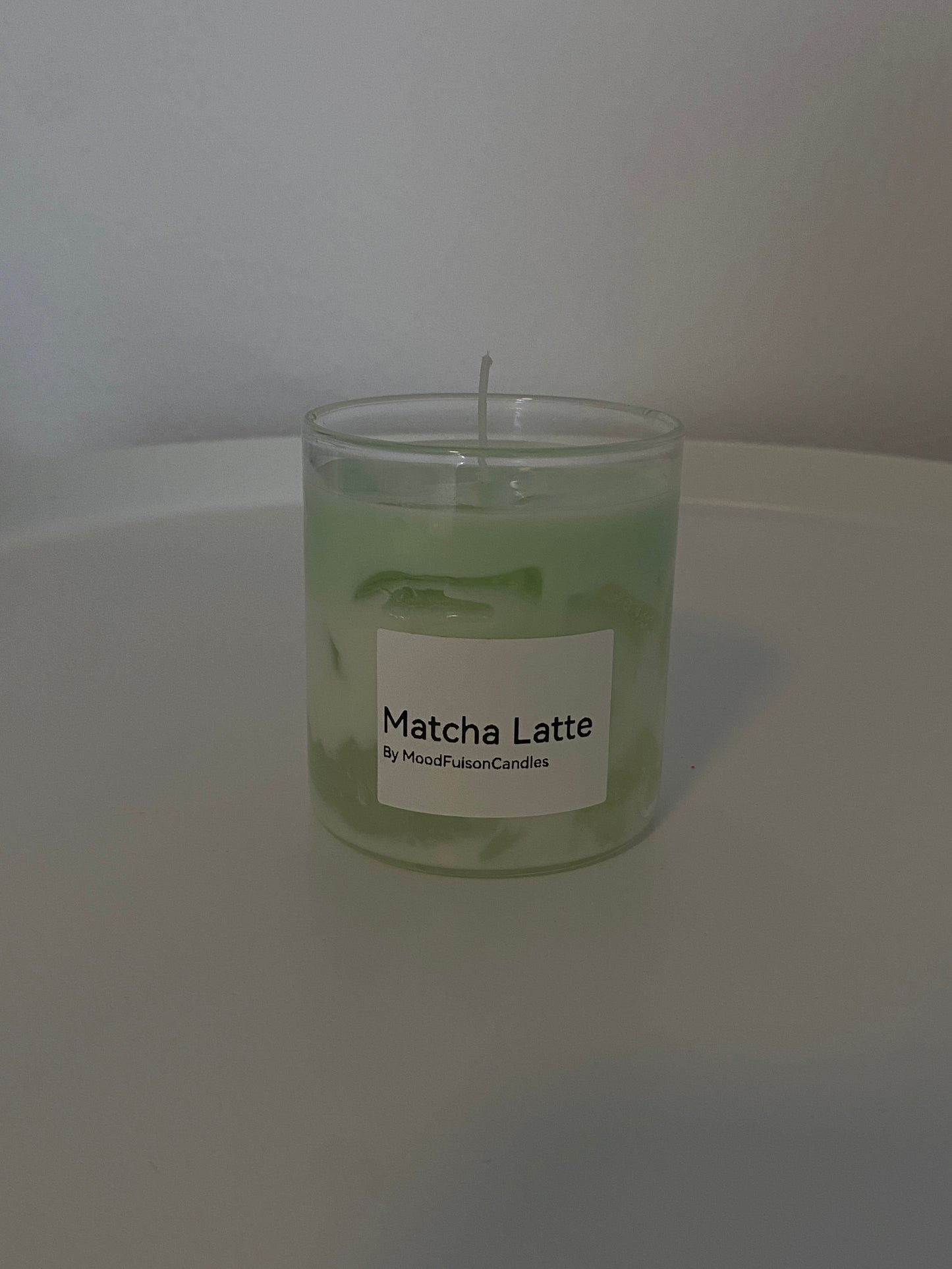 Matcha Latte Mint Kerze