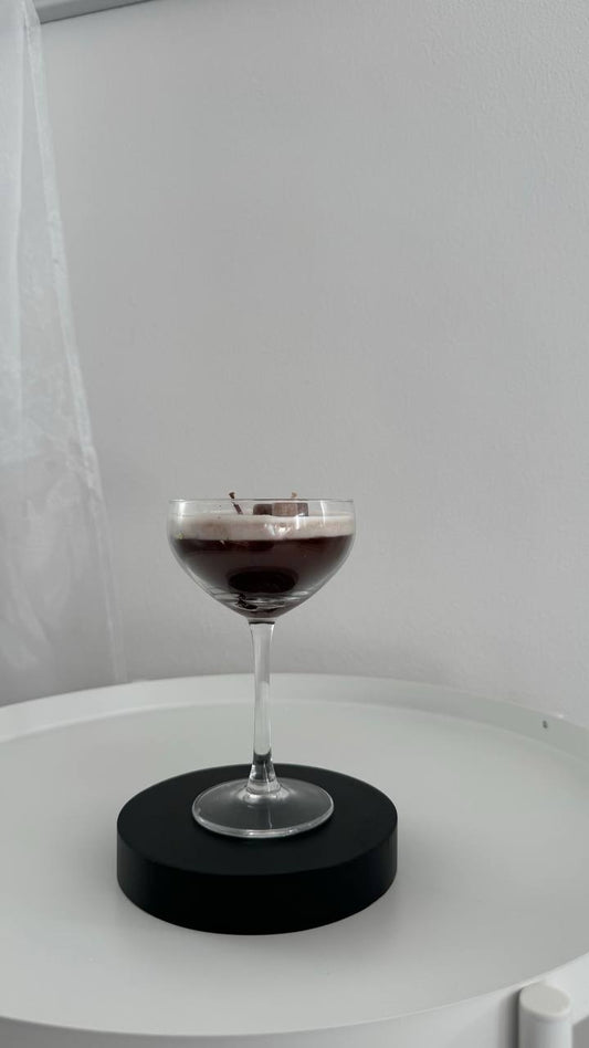 Espresso Martini Kerze