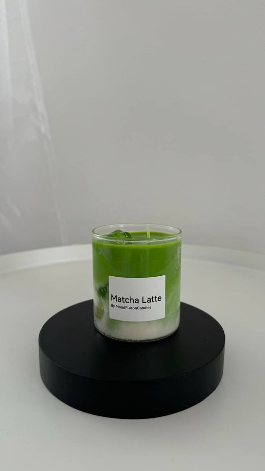 Matcha Latte Kerze klein